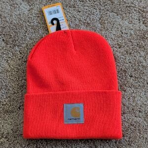 Carhartt Orange Beanie Hat